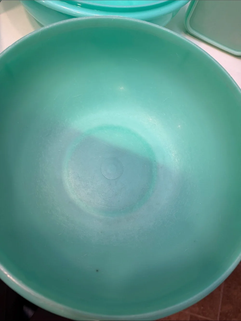 Tupperware Jadeite set of 6